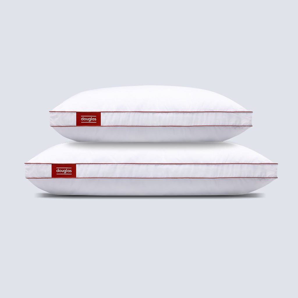 Adjustable memory foam pillows in two sizes