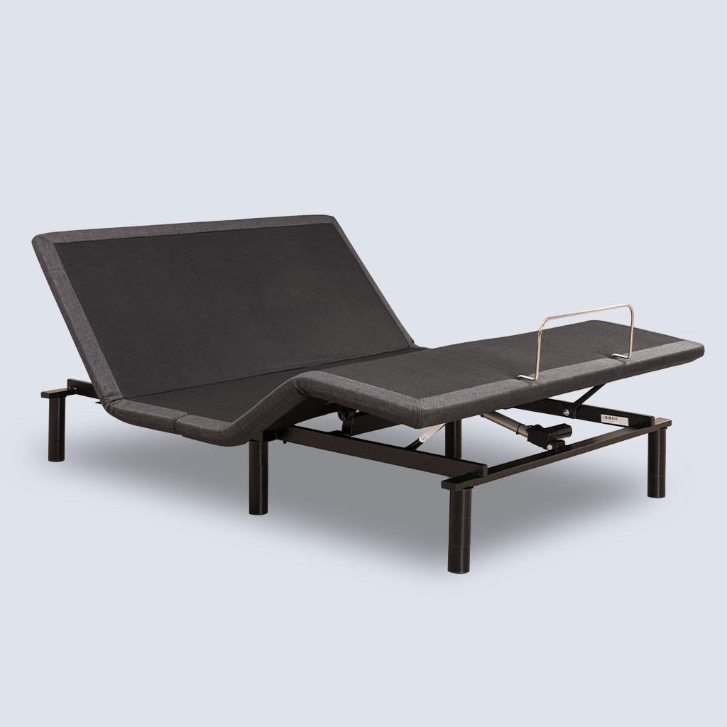 Adjustable bed frame in ZeroG mode