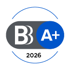 A+ Rating from Better Business Bureau