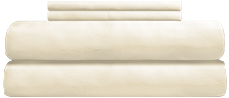 Couleur avoine draps en Bambou 