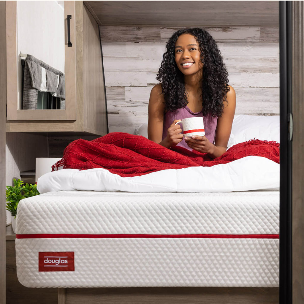 Douglas RV mattress fits in confined spaces