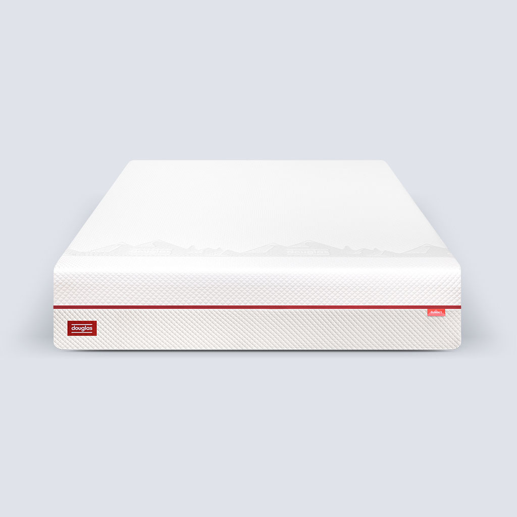 Perspective view of the Douglas Summit mattress