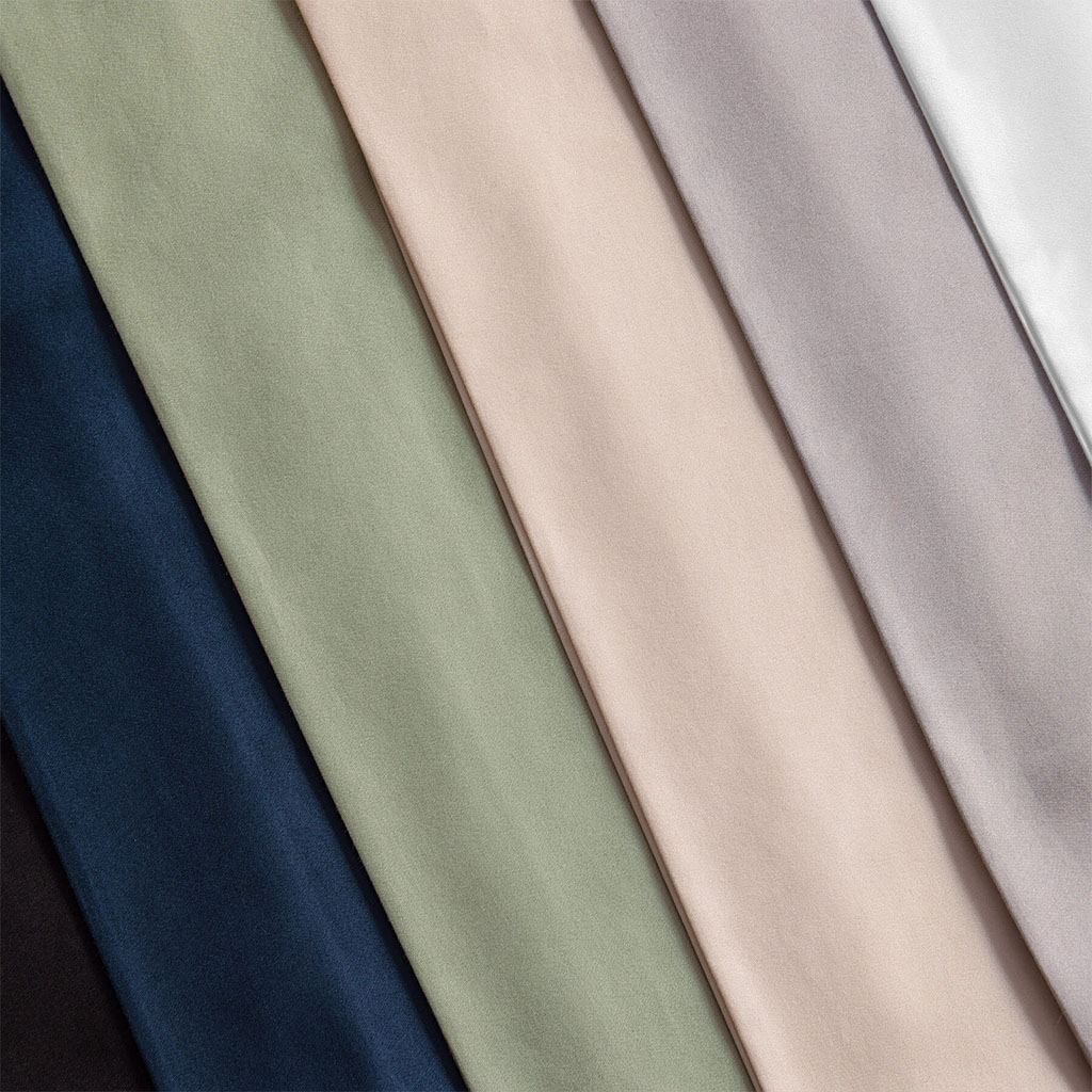 Closeup comparison of the six colour options available