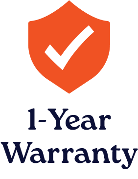 1-year warranty