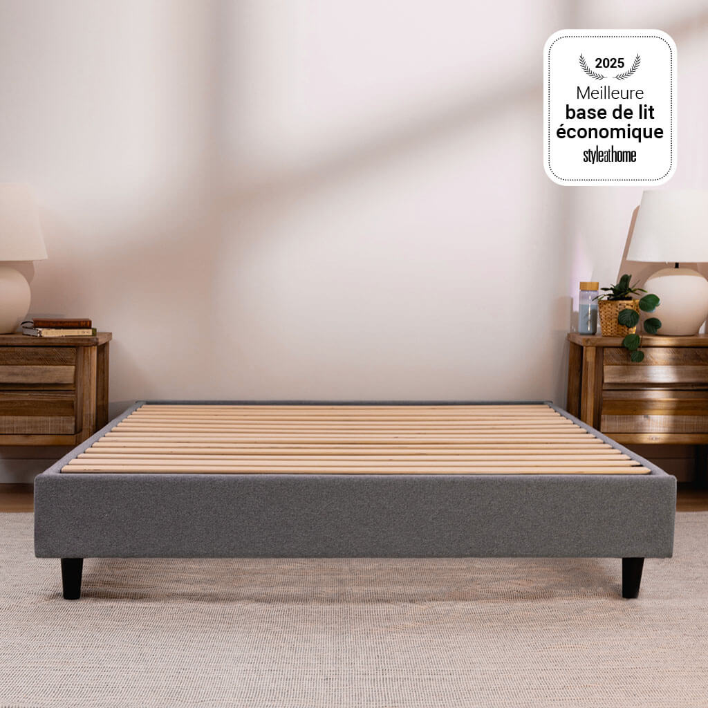 Base de lit ajustable