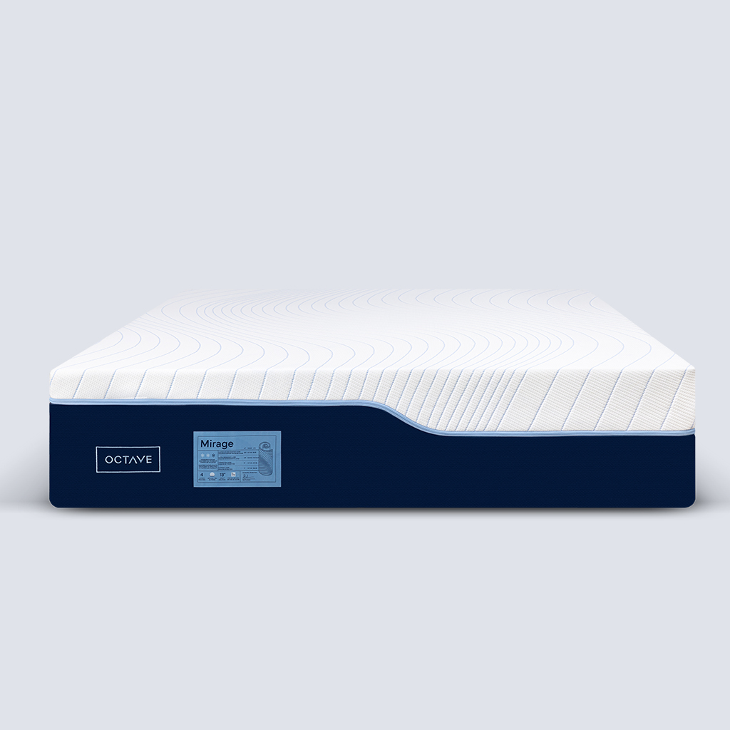 Front view of an Octave Mirage mattress