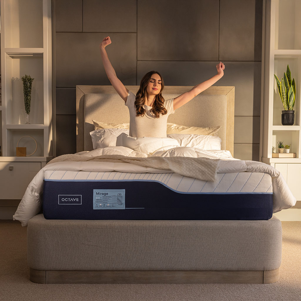 Wake up refreshed on an Octave Mirage mattress