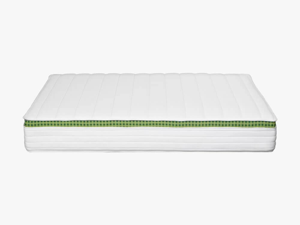 Brunswick Mattress (Side) | GoodMorning.com Brunswick classic spring mattress as seen from the side