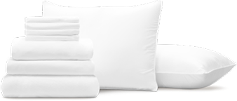 Comfort Sleep Bundle: pillows, sheets, and protectors