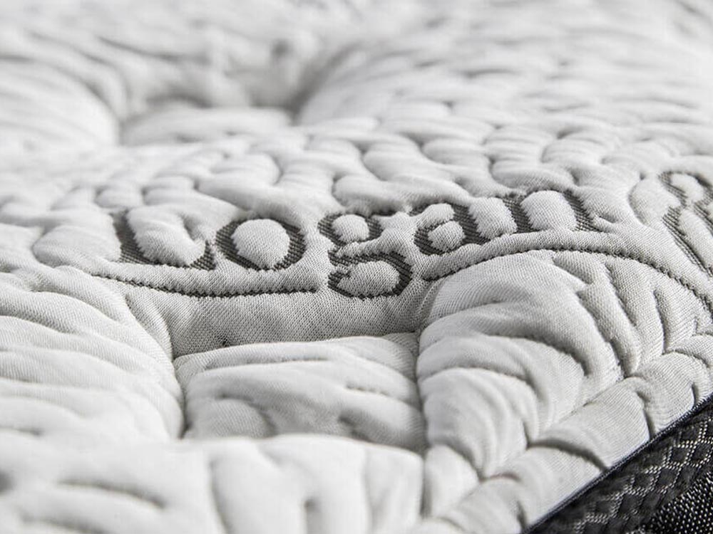 lc-11a Closeup of the Logan & Cove pillow-top layer.