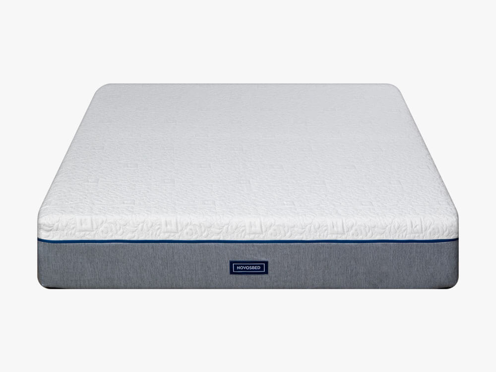 Novosbed premium memory foam mattress as seen from the top