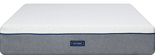 Novosbed premium memory foam mattress as seen from the front